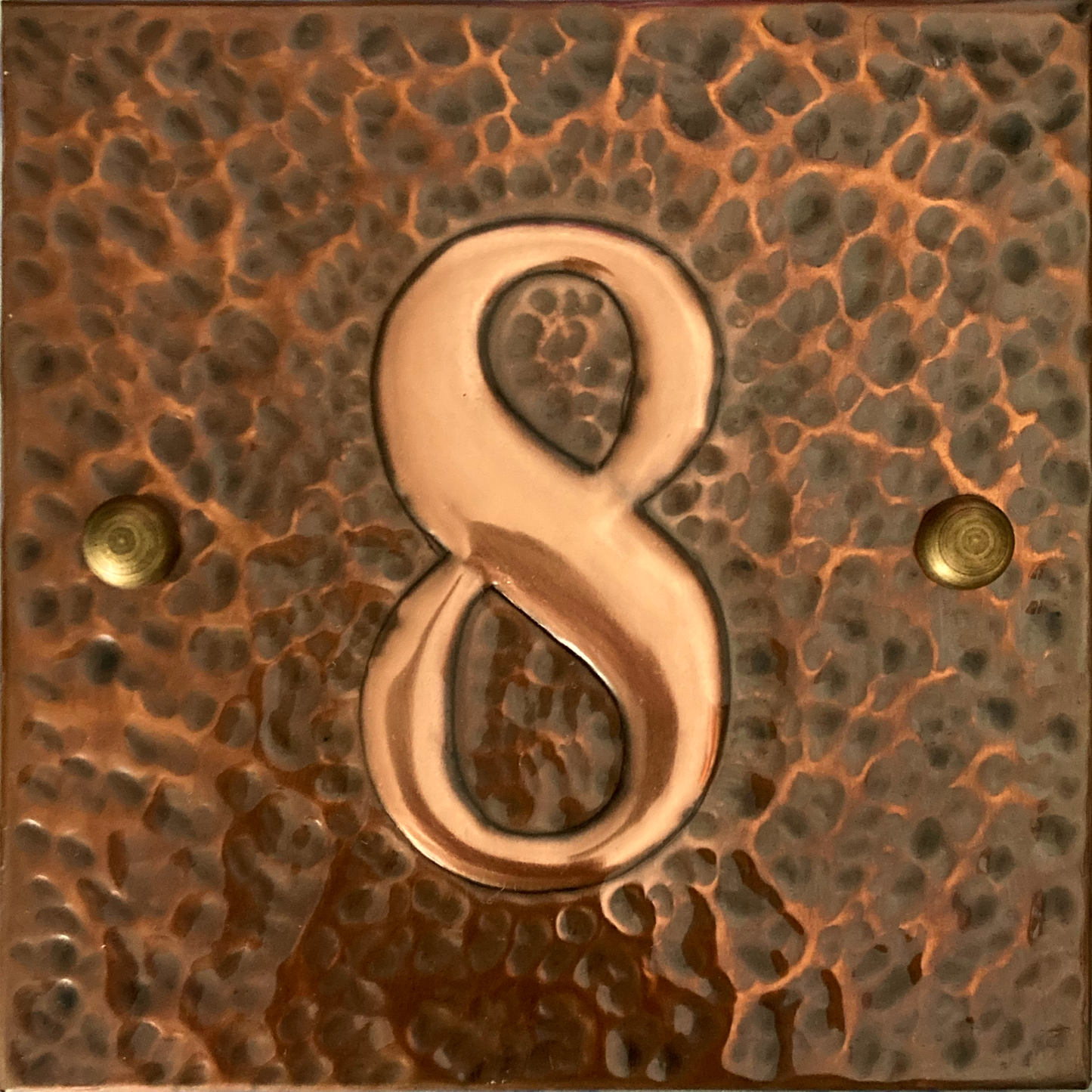 House Number- flat edge