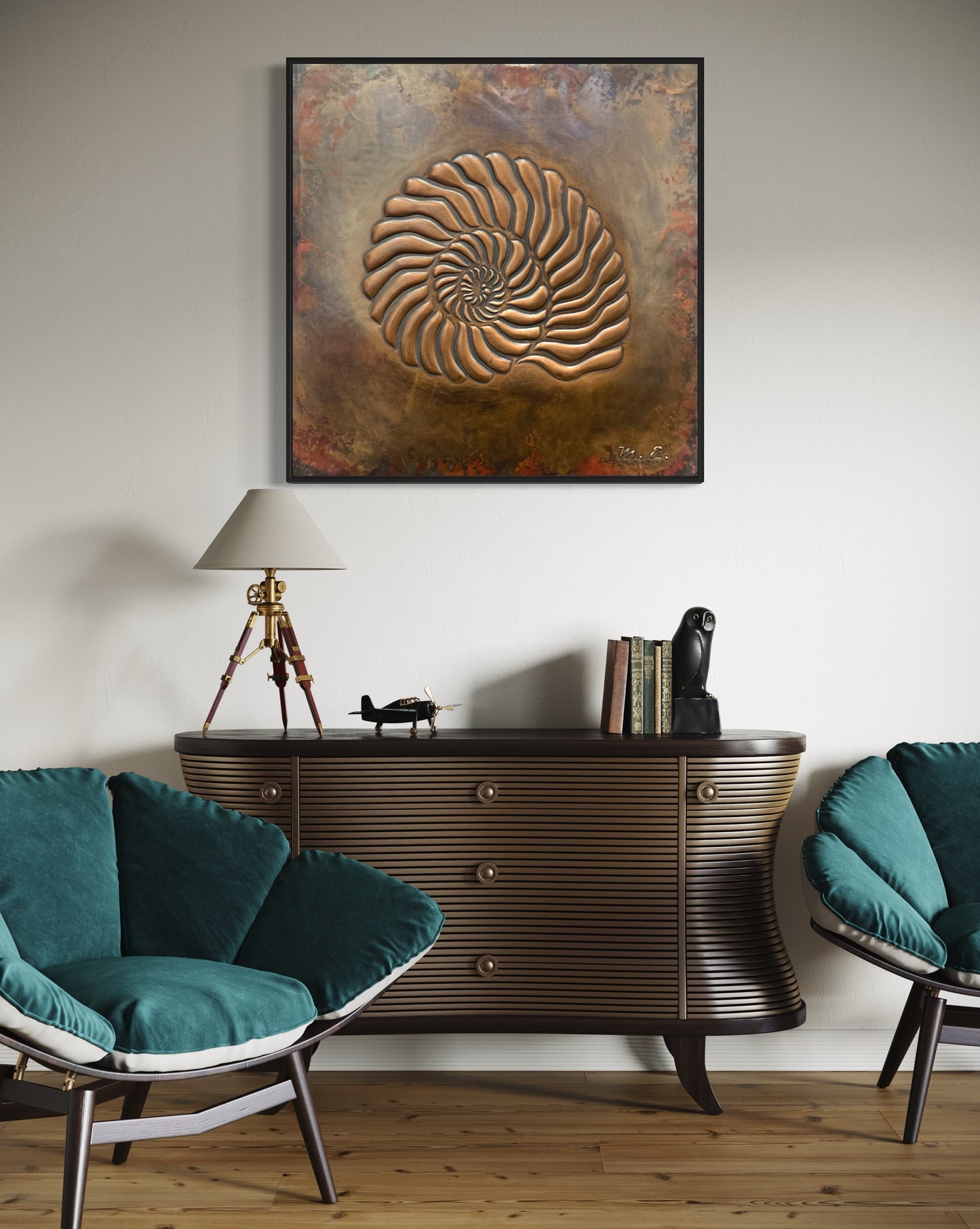 Time Captured in Copper - Fossil