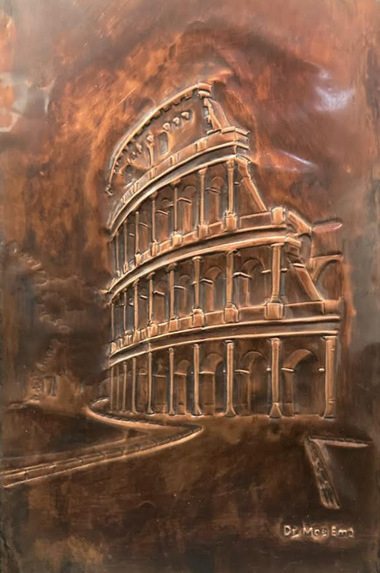 A tribute in copper - Colosseo