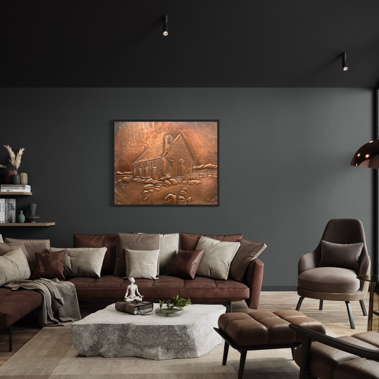 Tekapo Church of the Good Shepherd - Hand Crafted Copper