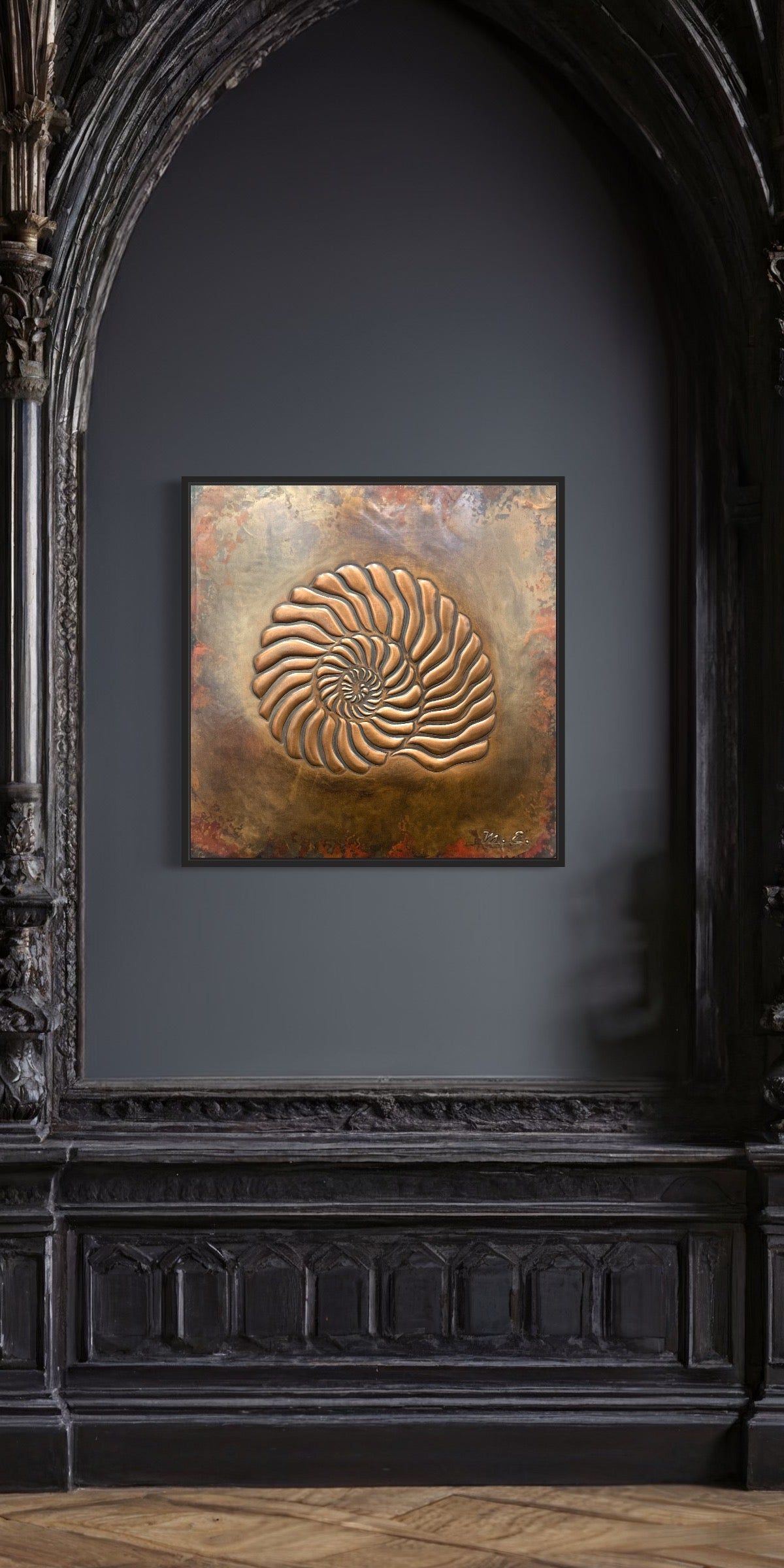 Time Captured in Copper - Fossil