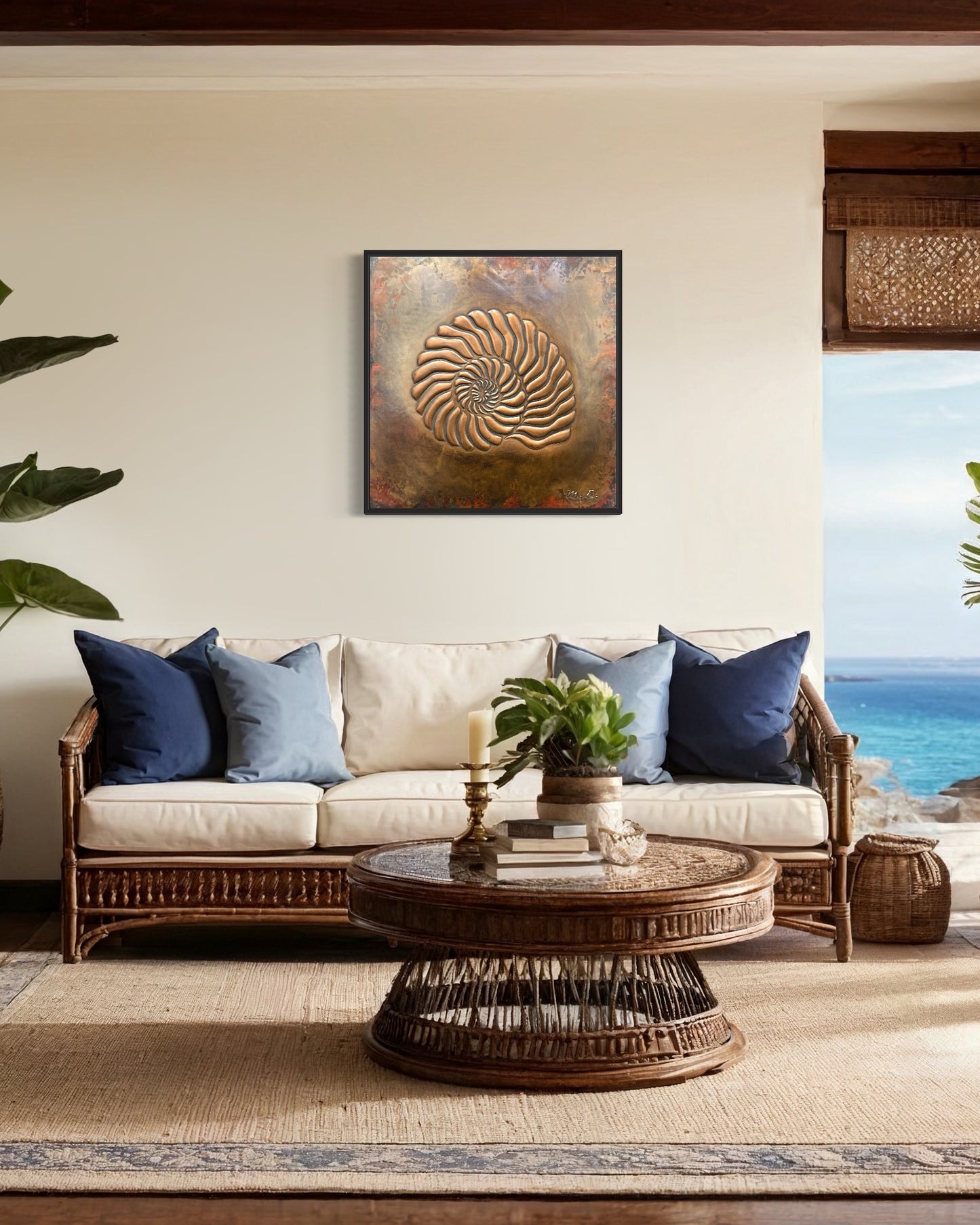 Time Captured in Copper - Fossil