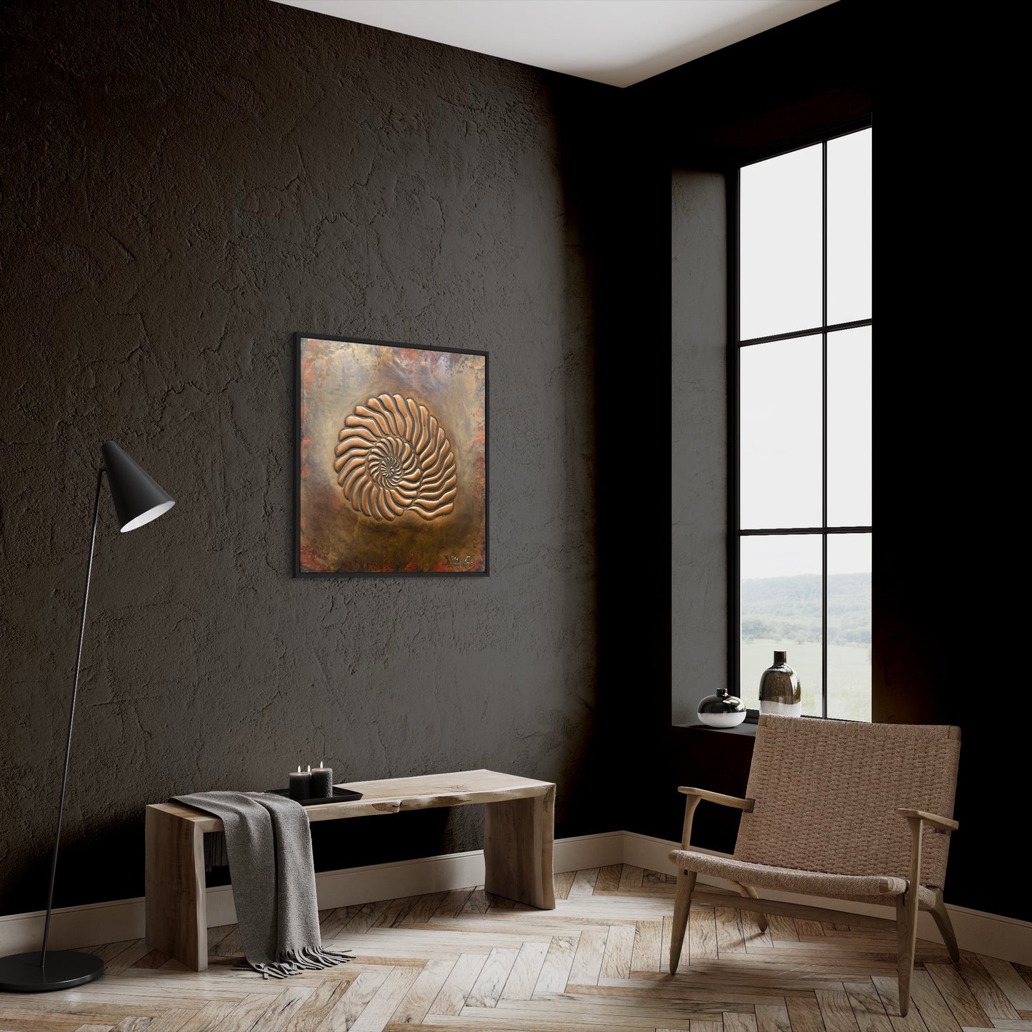 Time Captured in Copper - Fossil