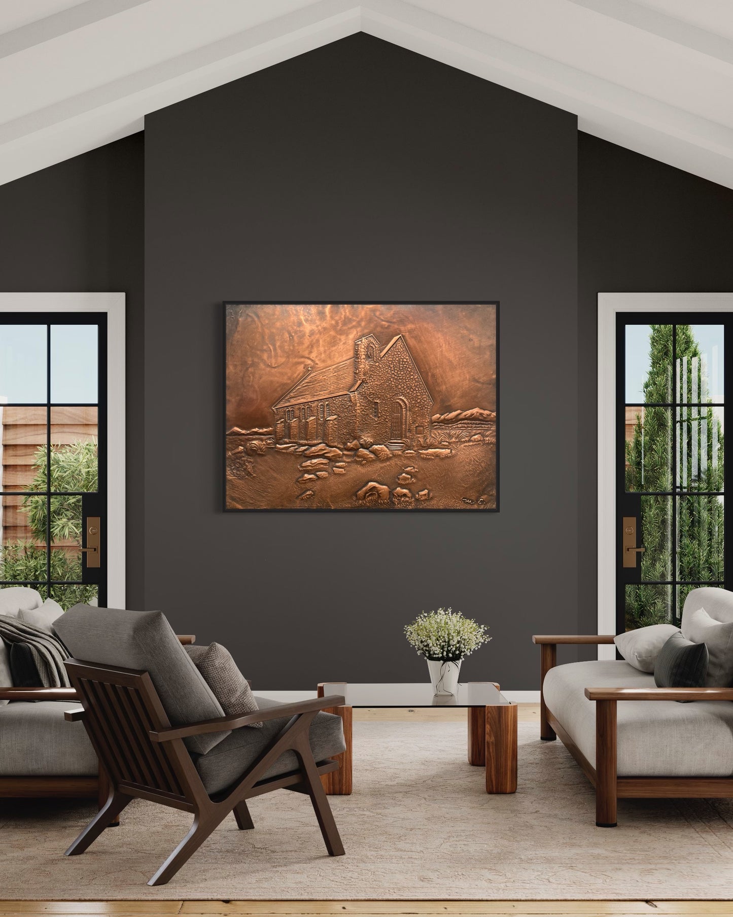 Tekapo Church of the Good Shepherd - Hand Crafted Copper