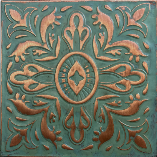 Copper tile- Royal Crest Fleur