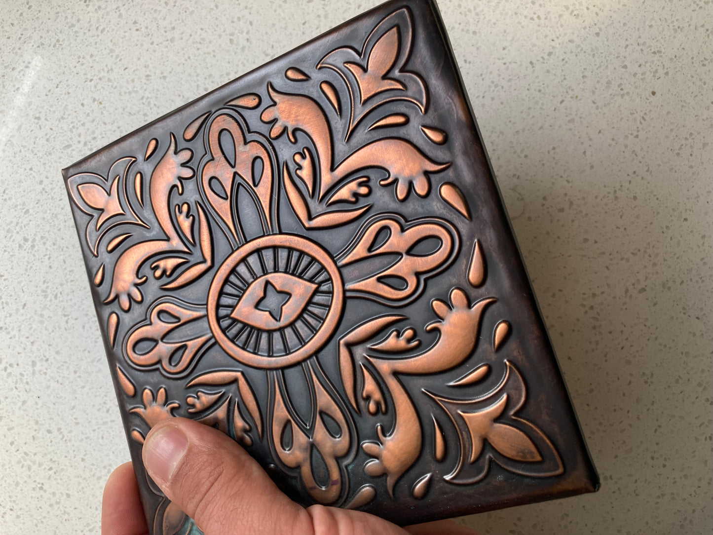 Copper tile- Royal Crest Fleur
