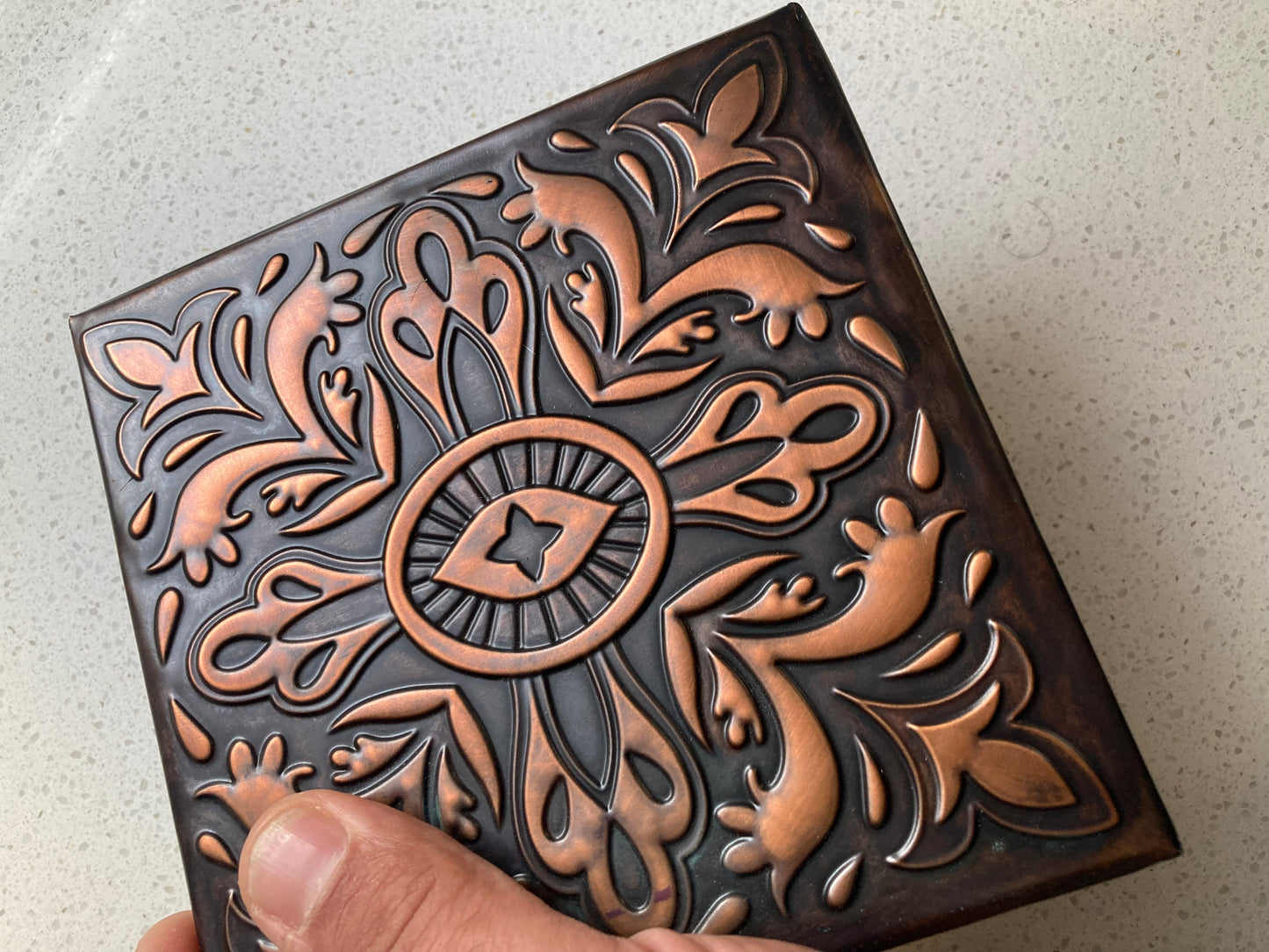 Copper tile- Royal Crest Fleur