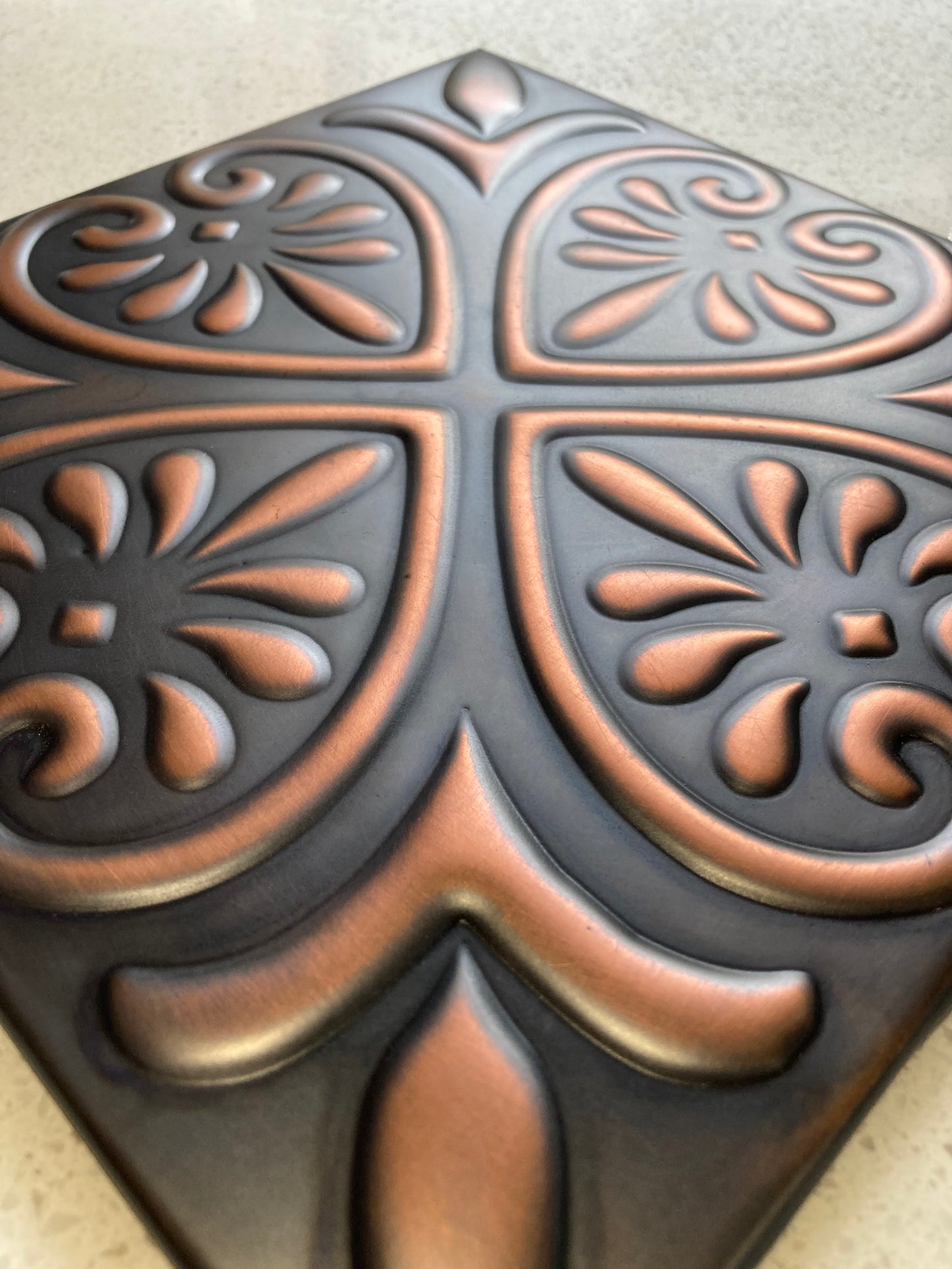 Copper Tile - Vintage Fleur