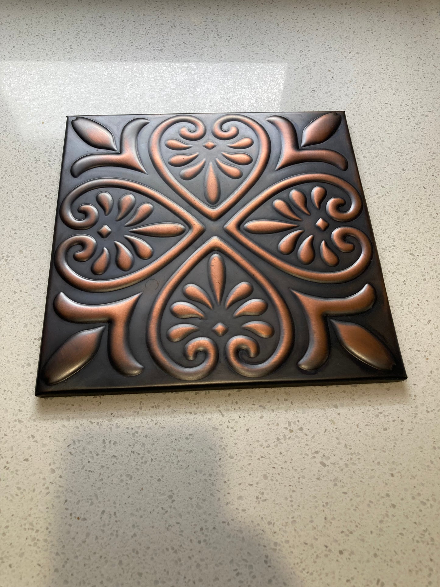 Copper Tile - Vintage Fleur