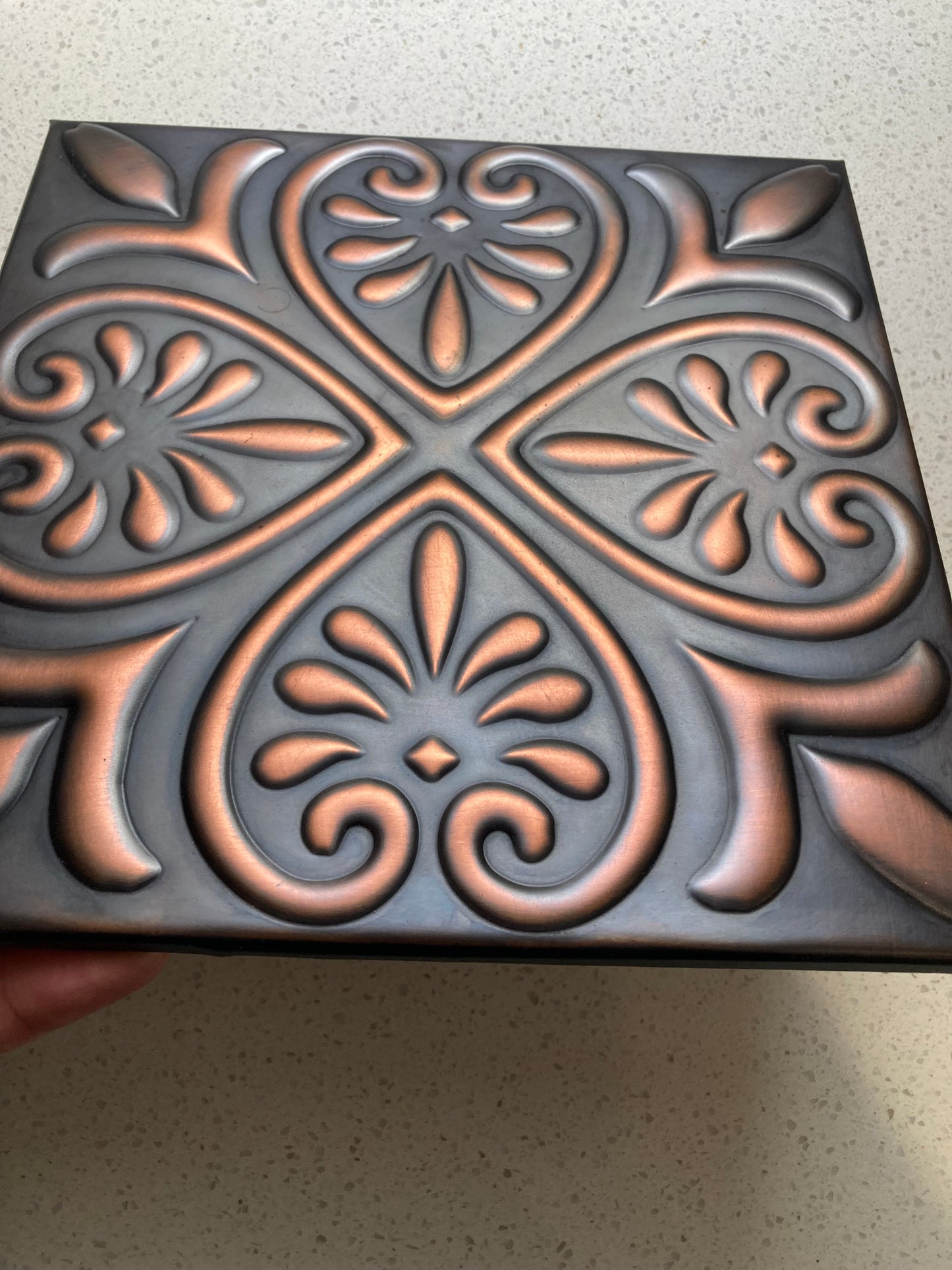 Copper Tile - Vintage Fleur