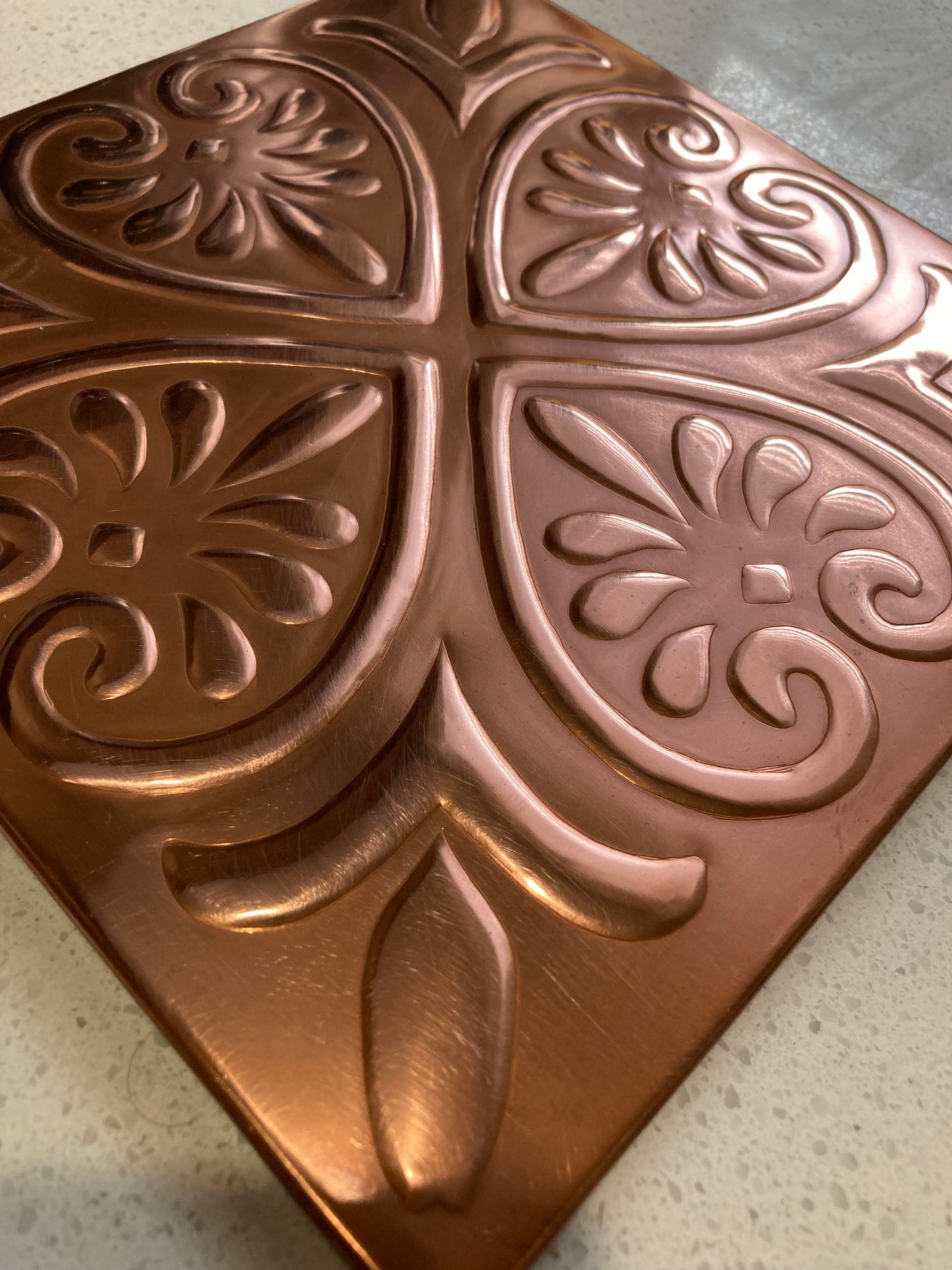 Copper Tile - Vintage Fleur