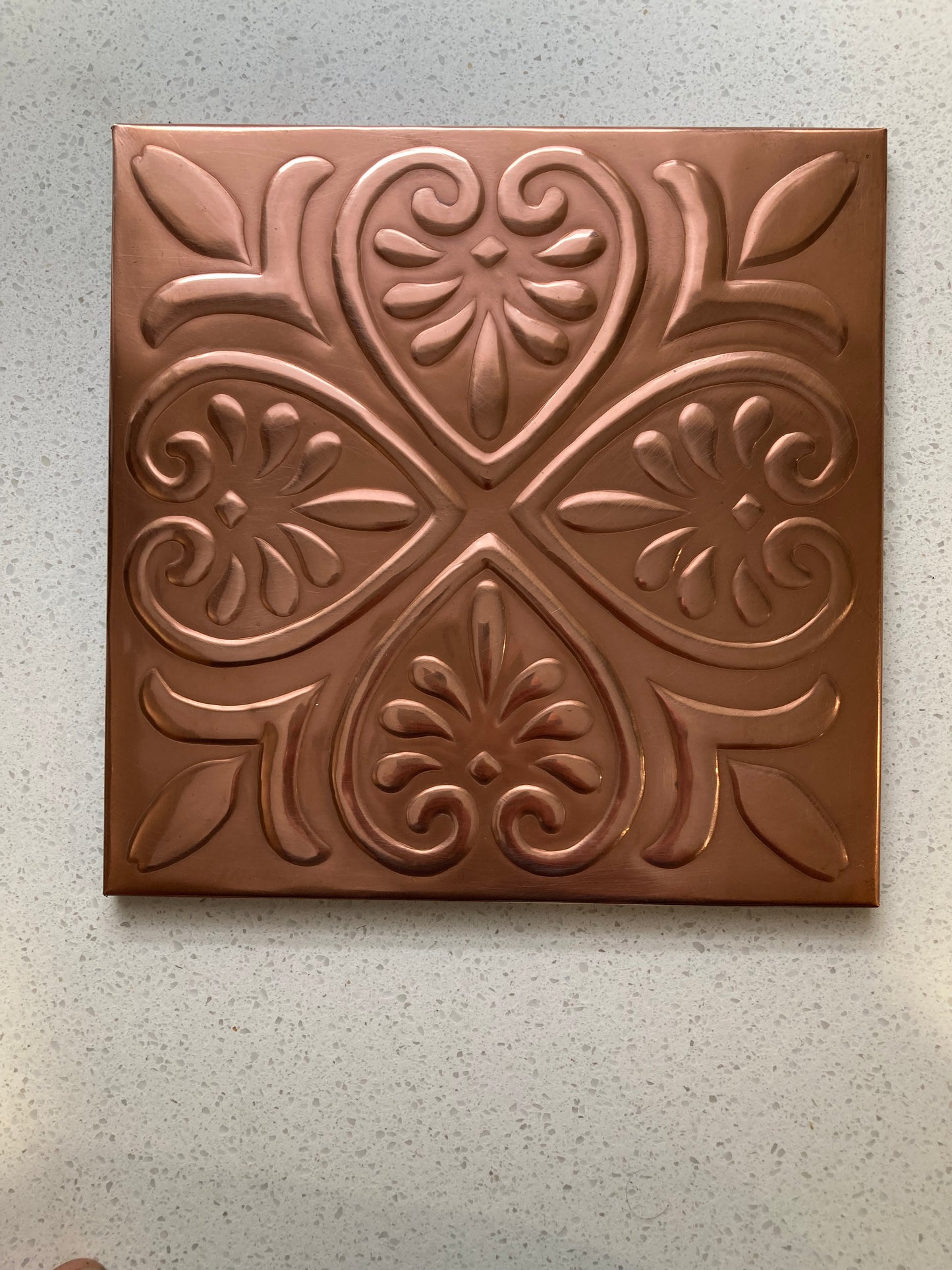 Copper Tile - Vintage Fleur