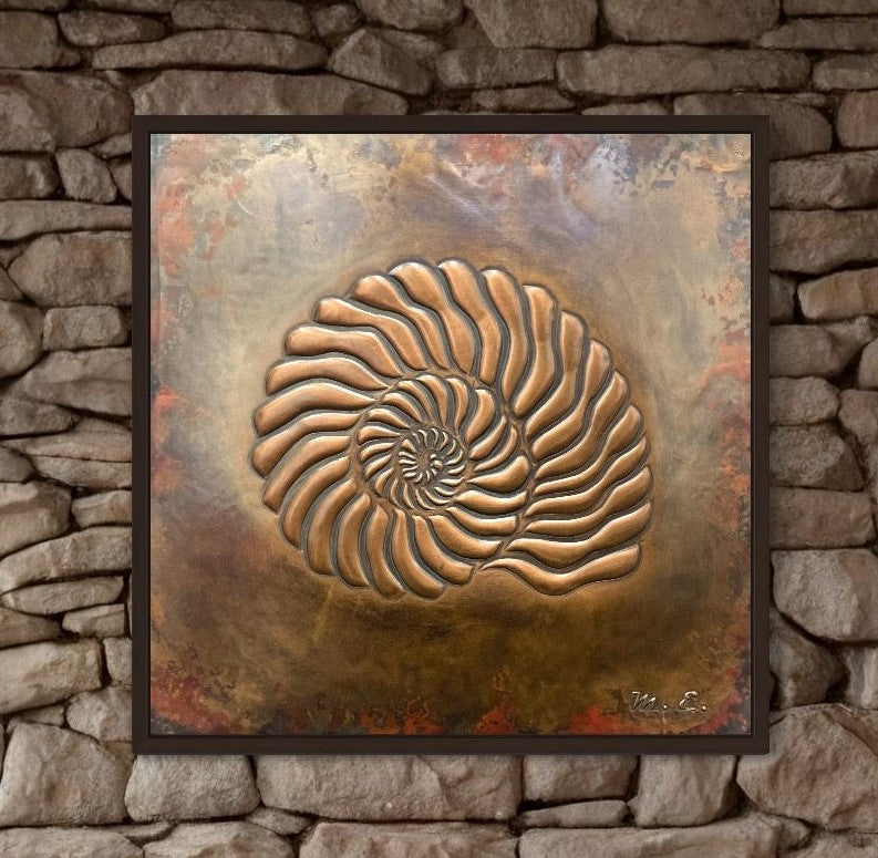 Time Captured in Copper - Fossil