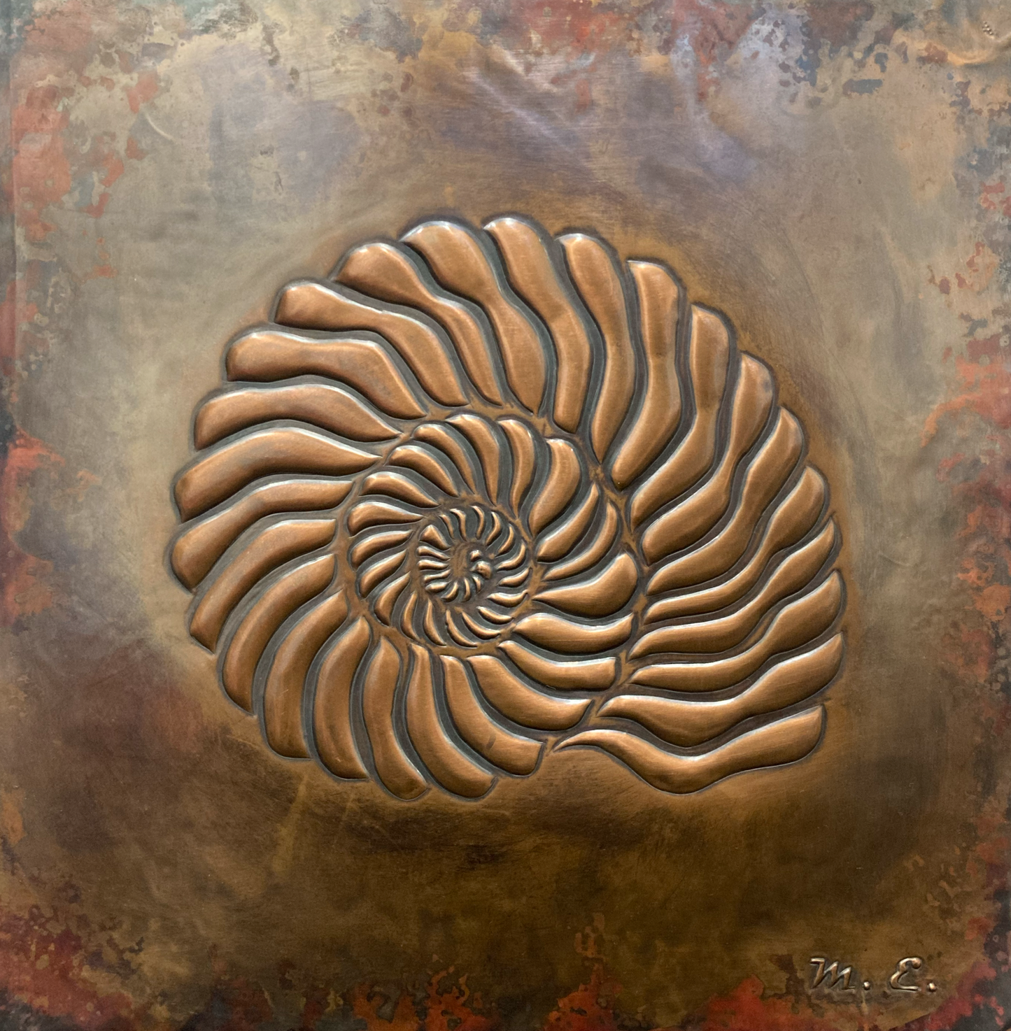 Time Captured in Copper - Fossil